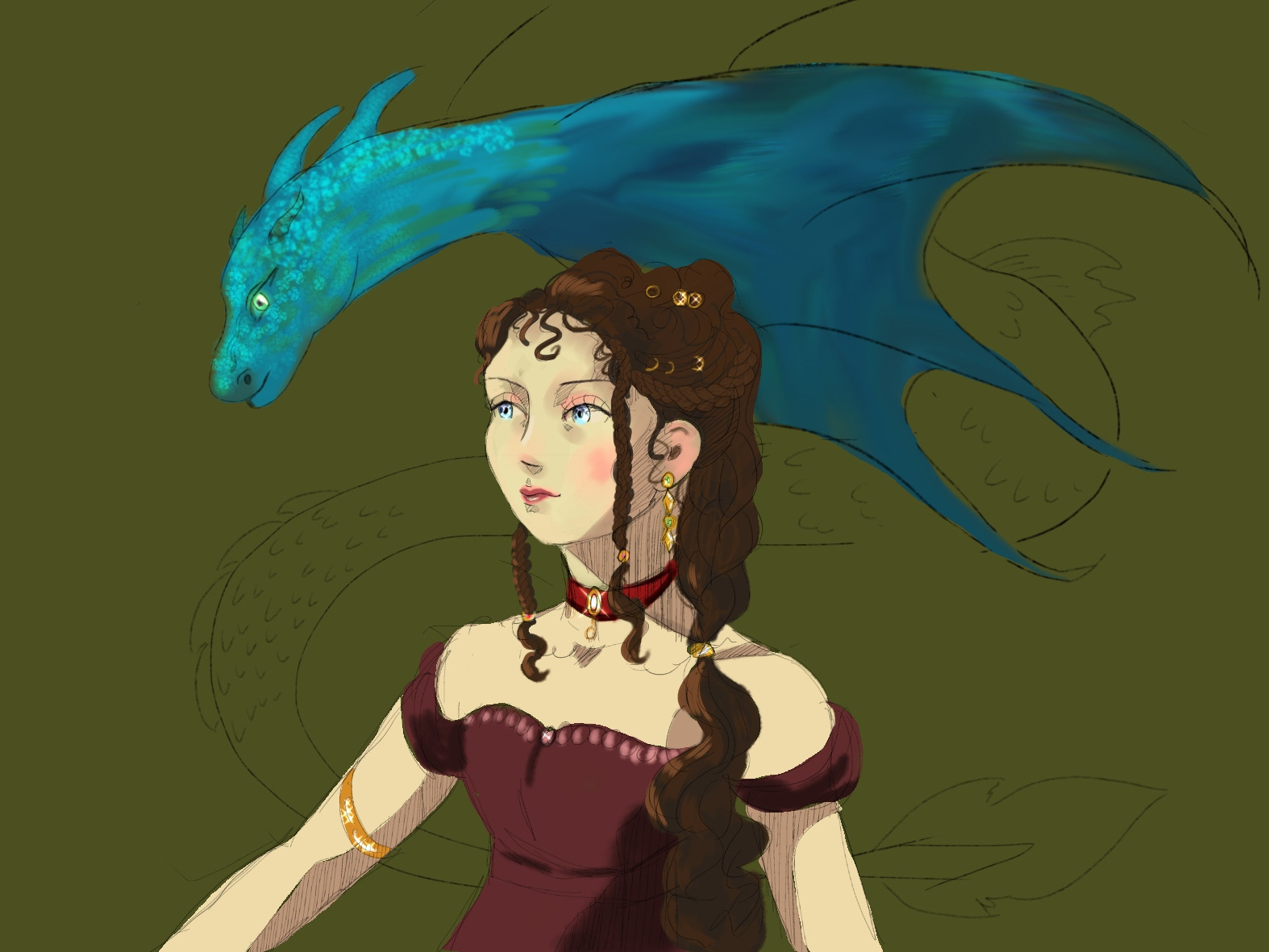 Digitales Zeichnen: Fantasy. Ab 10 Jahren