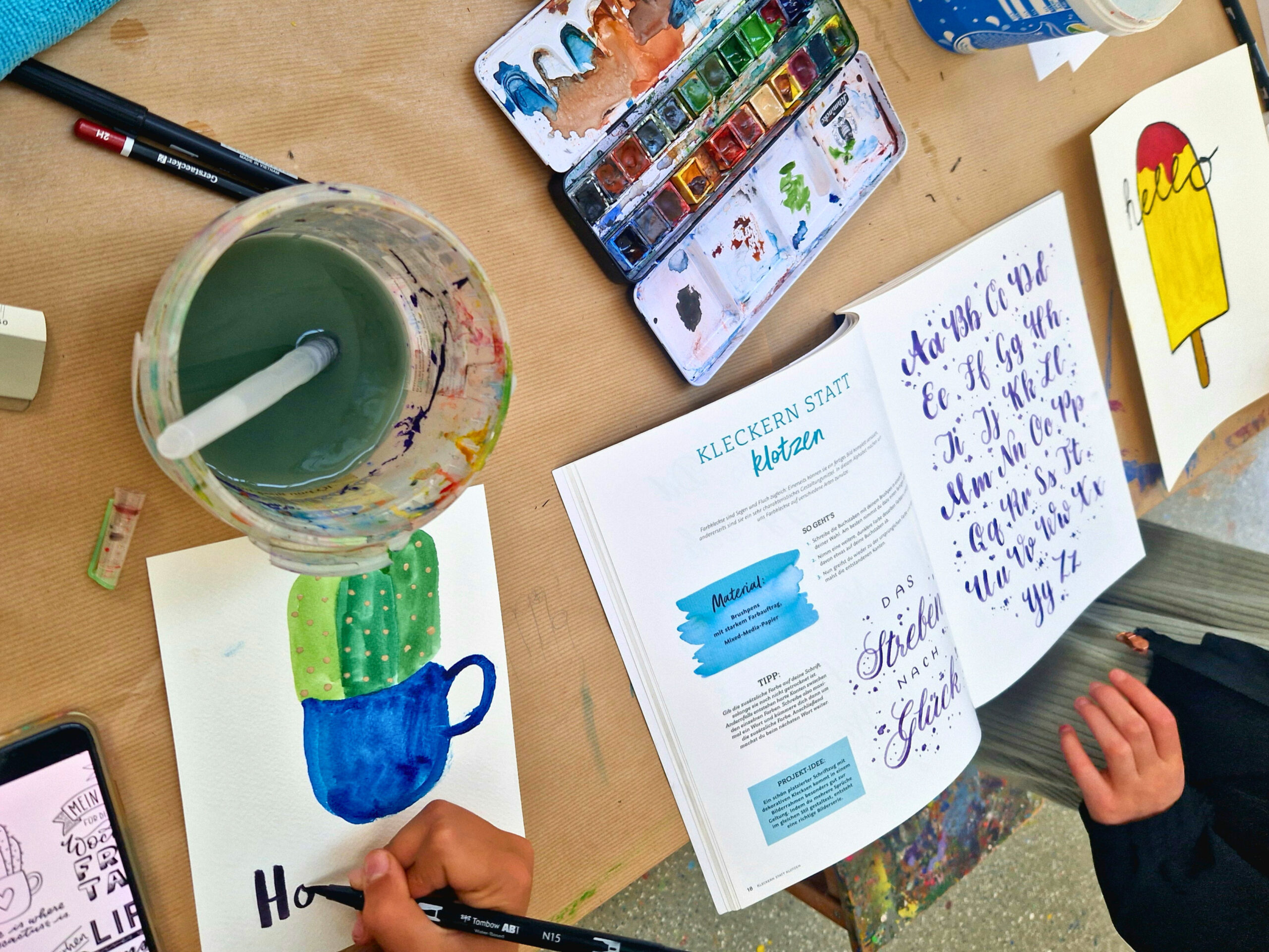 Handlettering-Atelier ab 10 Jahren